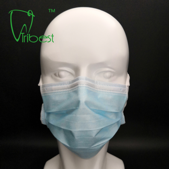 Non-woven Face Mask,3ply,tie-on
