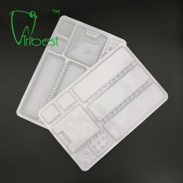 Disposable Plastic Tray,Large,inside smooth surface